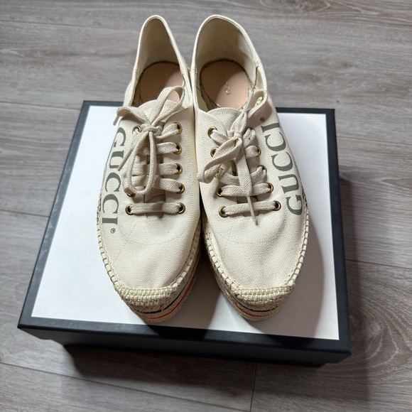 GUCCI PLATFORM SNEAKERS - Picture 5 of 8